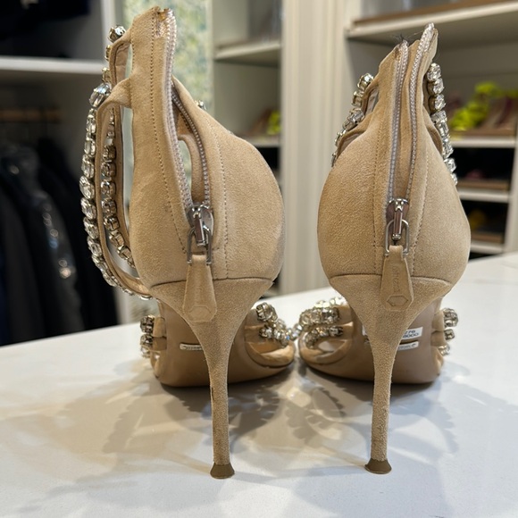 Elegant Rhinestone Embellished Heels - Picture 3 of 6